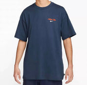 Men's Sb Skate Stacked Logo T-Shirt In Midnight Navy