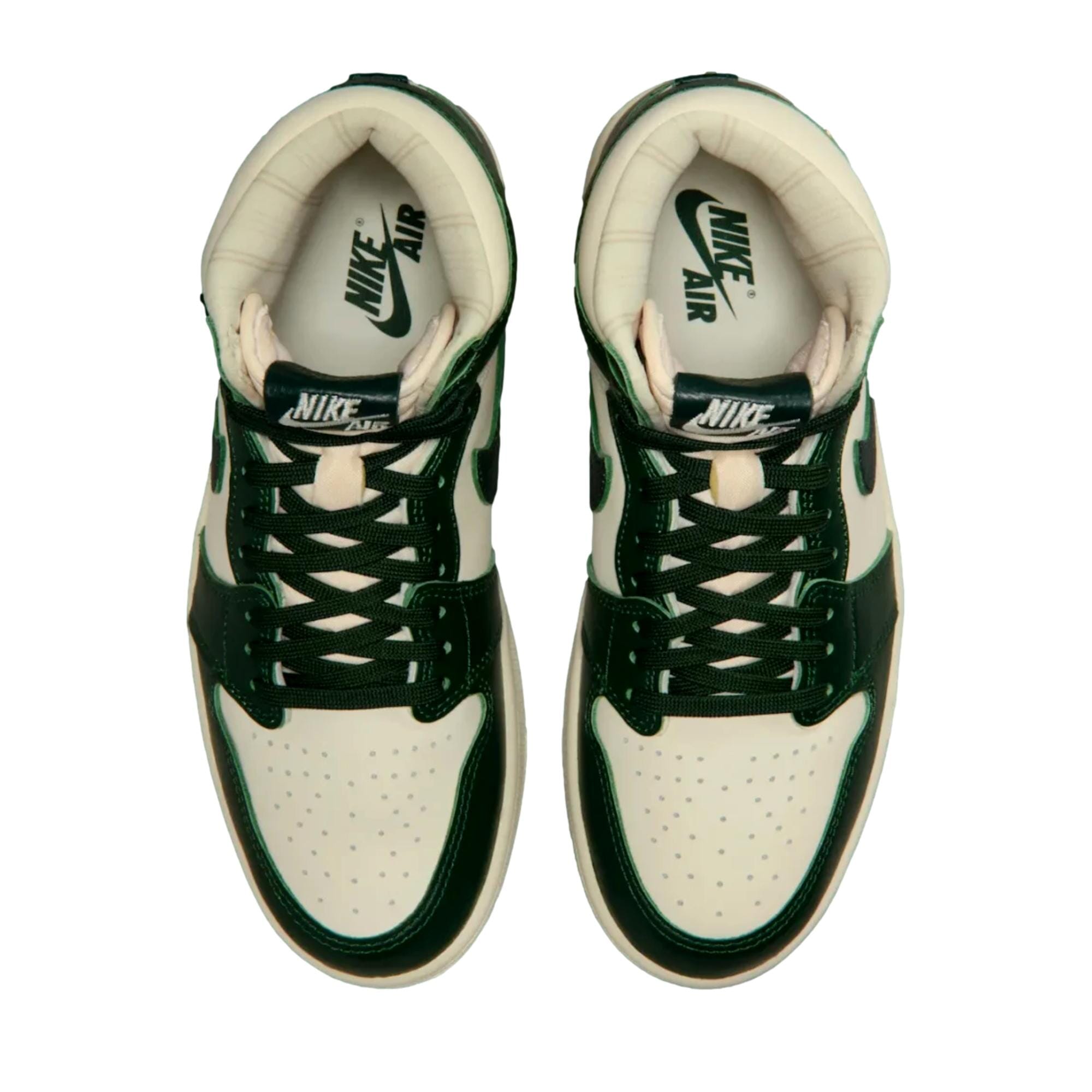 Nike Air Jordan 1 Retro Hi OG Pale Ivory / Pro Green - FIR  FD2596-101 Women's
