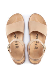 Women's Glenda Nubuck Leather Sandal In Sandcastle