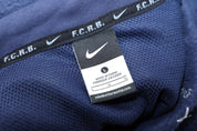 Nike x F.C. Real Bristol Hoodie in Blue Cotton