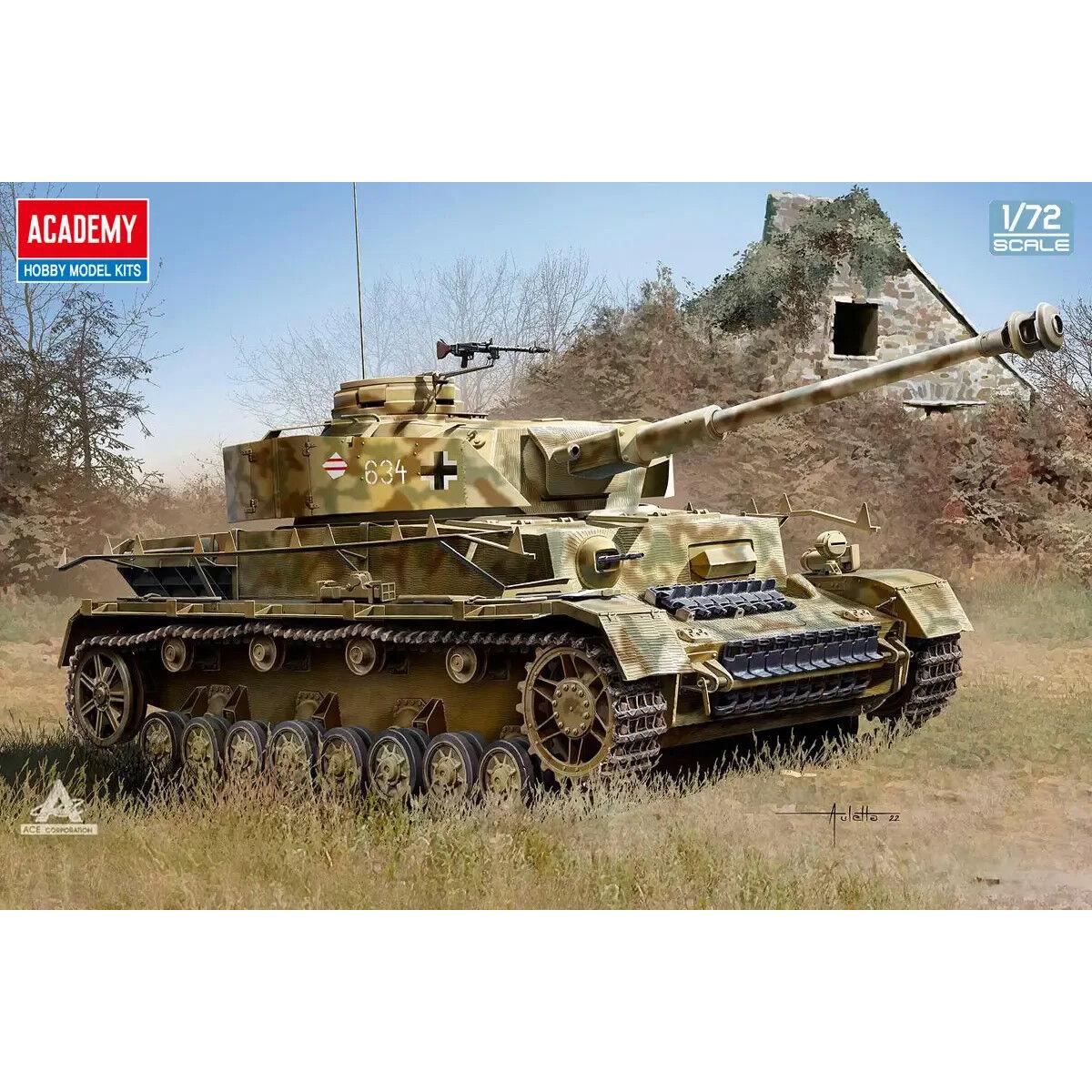 1/72 German Pz.Kpfw.IV Ausf.H Plastic Model Kit