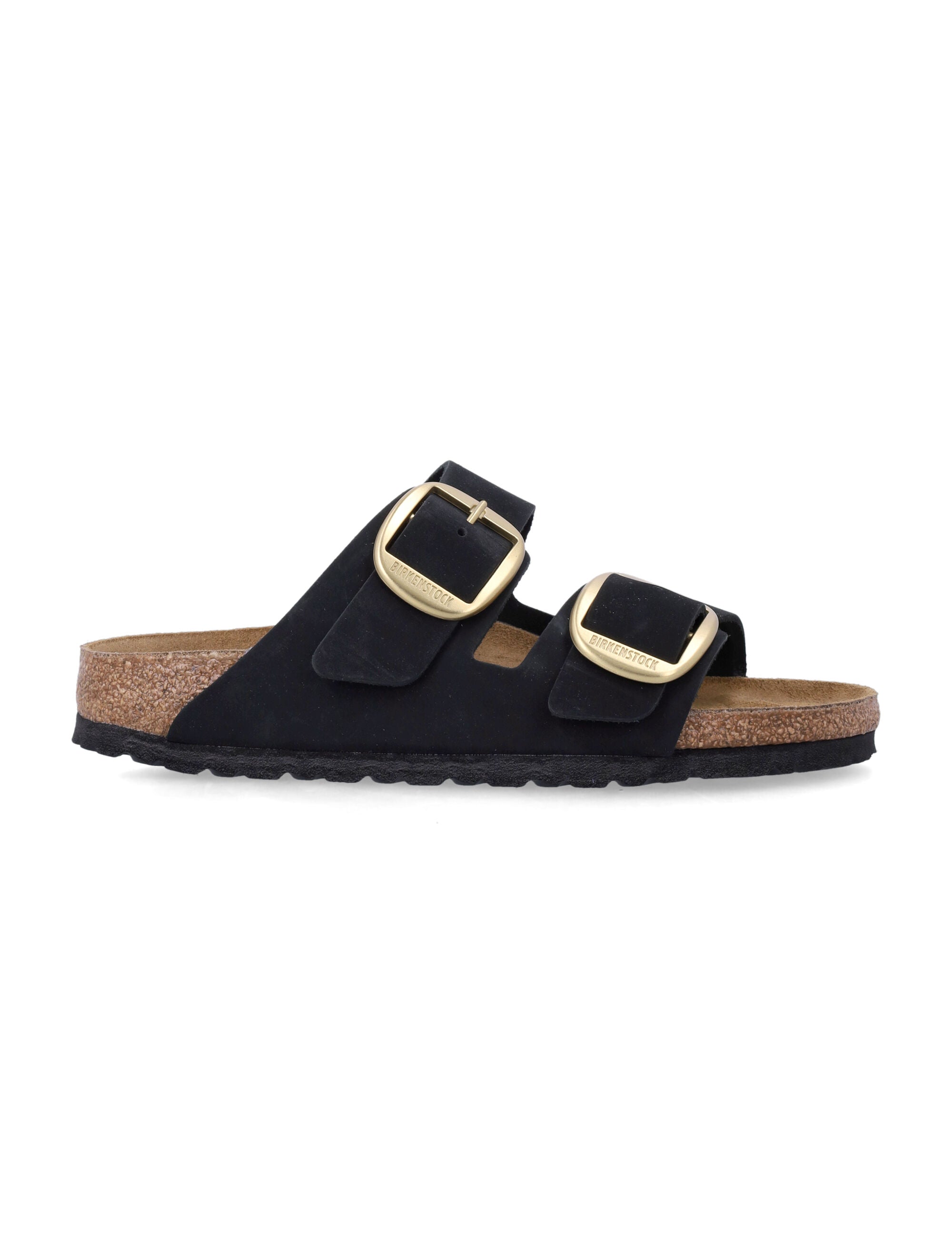 Arizona Big Buckle Nubuck Leather Sandals