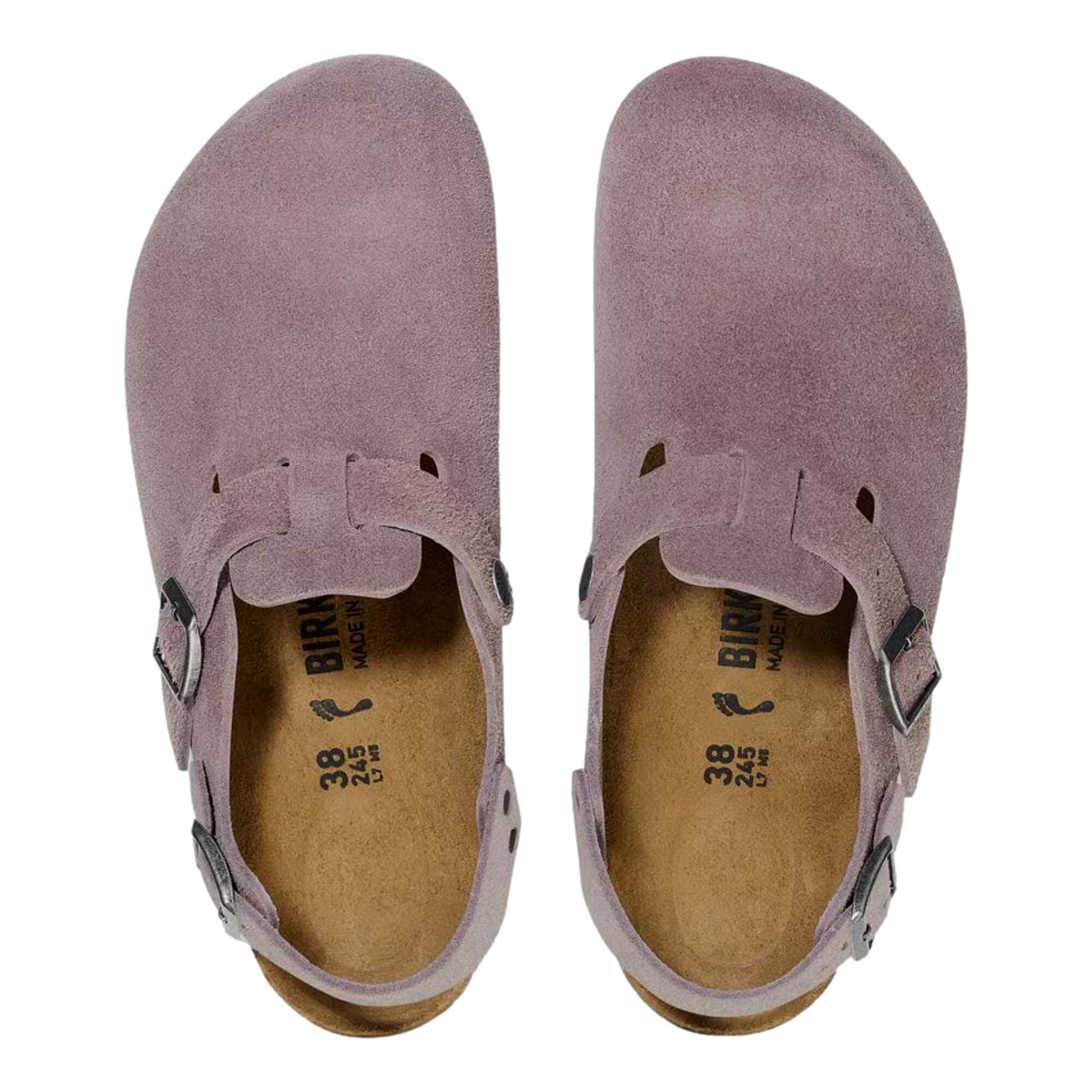 Women's Birkenstock Tokio II Suede Faded Purple 1028354
