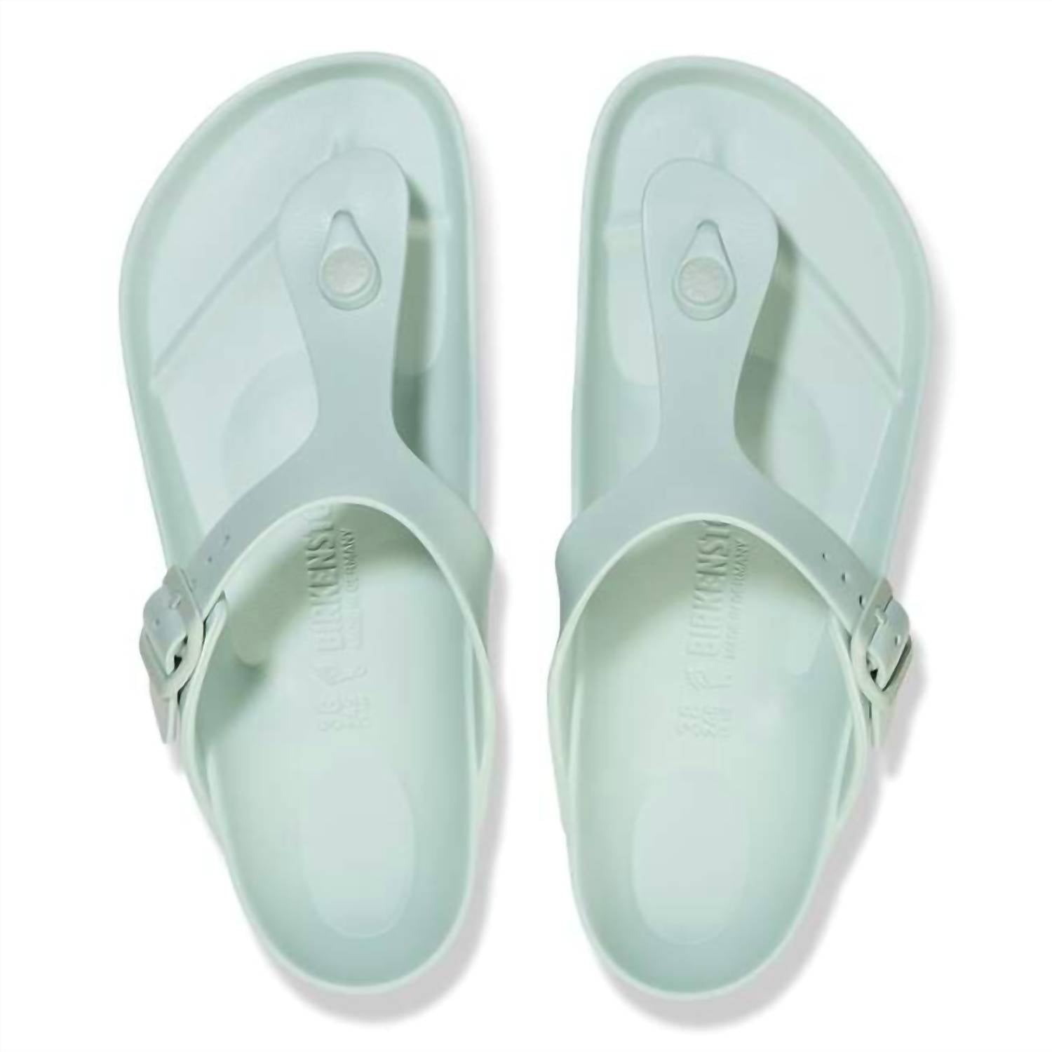 Women's Gizeh Sandals In Surf Green