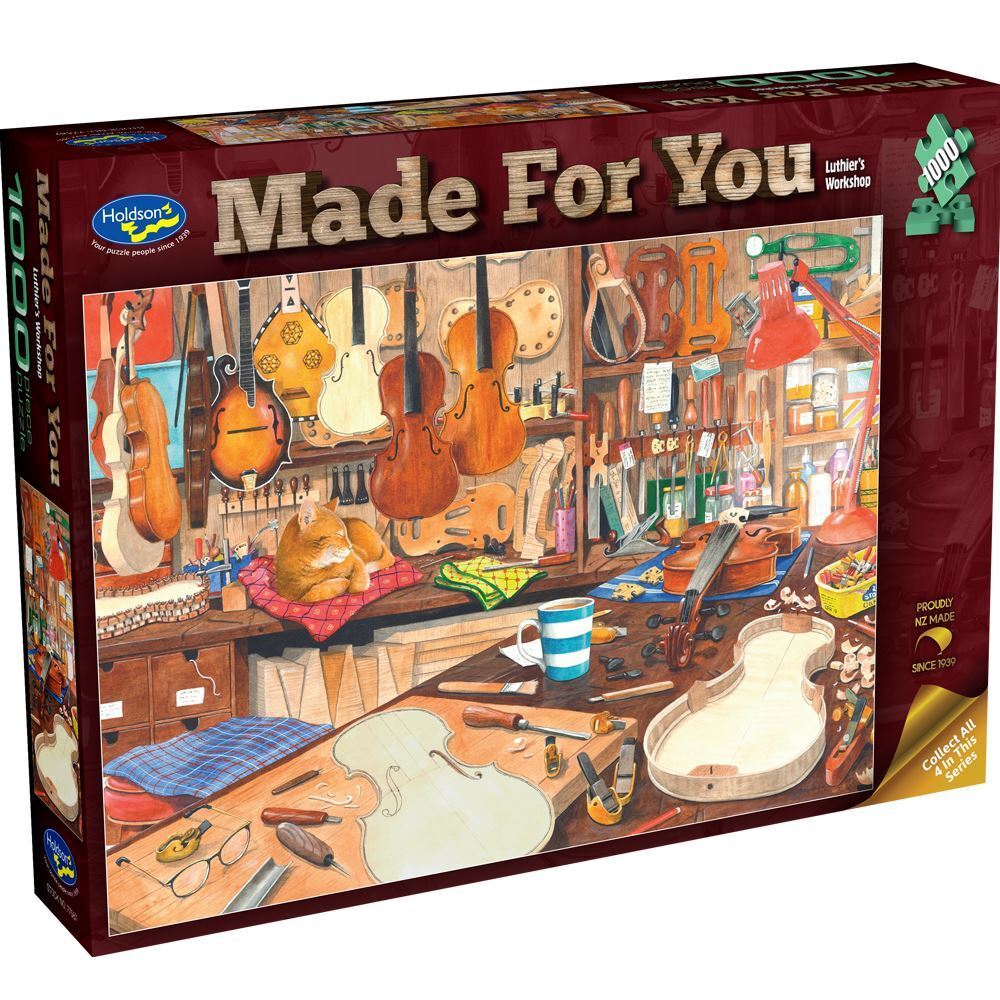 1000pc Made For You: Luthier's Workshop