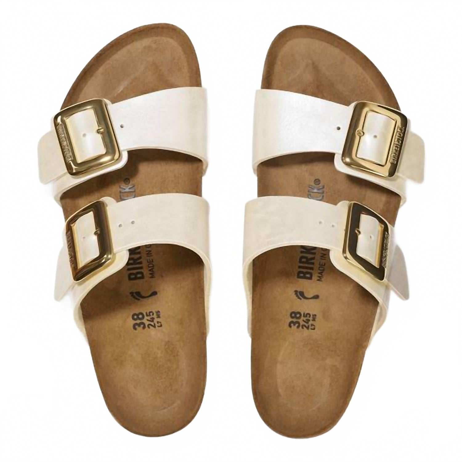 Women's Sydney Luxe Buckle - Narrow In Pearl White