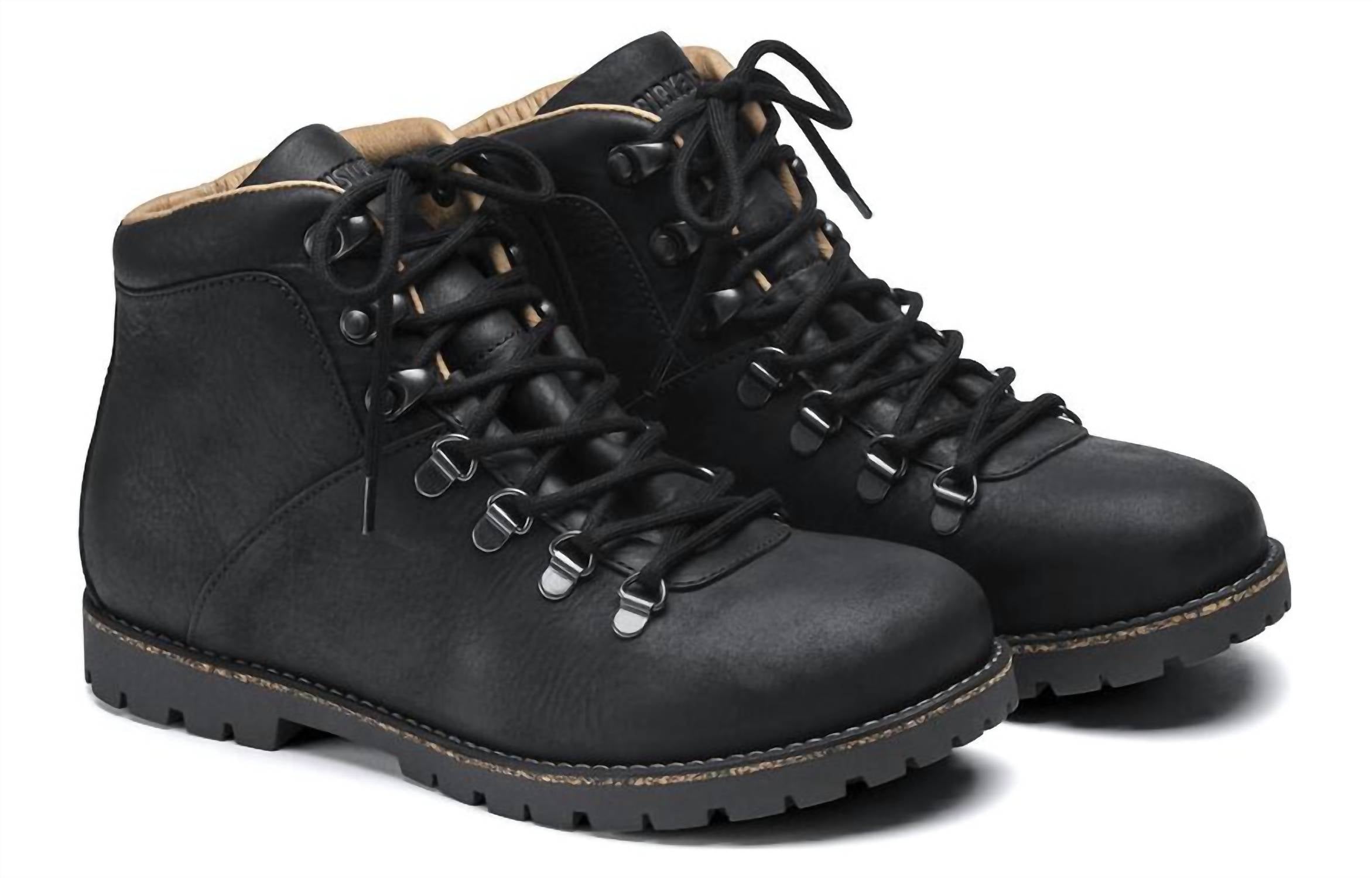 Men's Jackson Nubuck Leather Shoes In Black