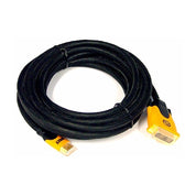 5m Ugly HDMI to DVI Digital Video Converter Adaptor Cable 28AWG Gold Plated OFC