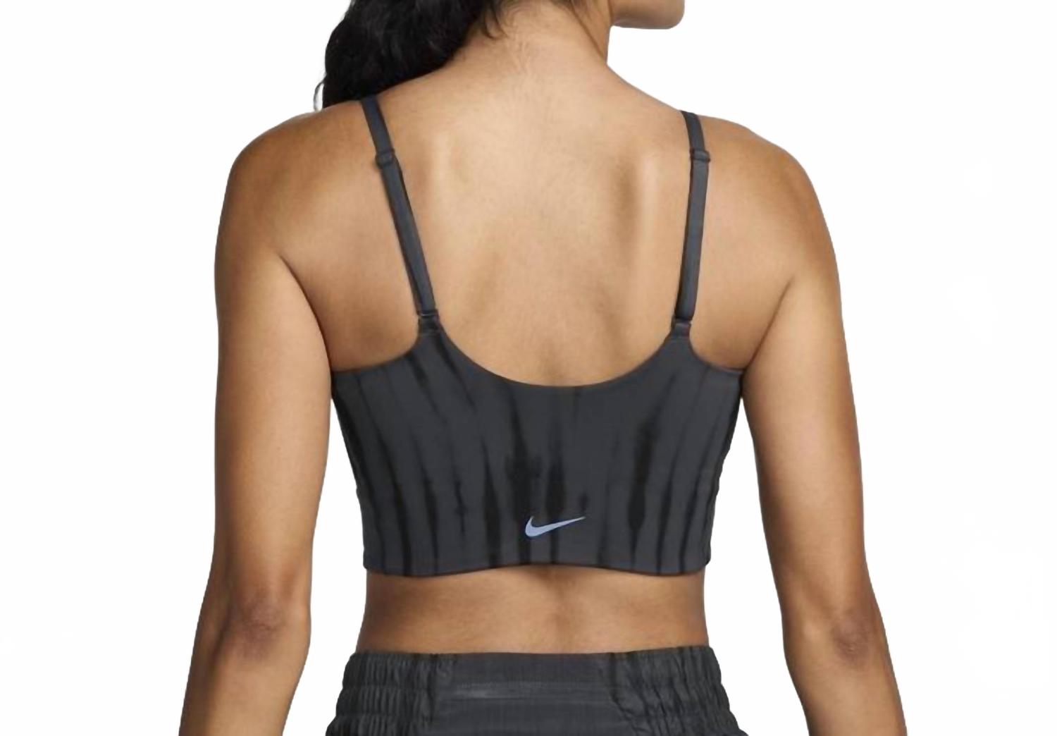 Nike One Convertible Light-Support Sports Bra In Anthracite