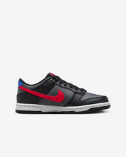 Kids Nike Dunk Low FV0373-001 Sneaker Black Leather Lifestyle Shoes RHS4515