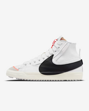 Men's Nike Blazer Mid '77 Jumbo DD3111-100 Sneakers White Black Lifestyle Shoes