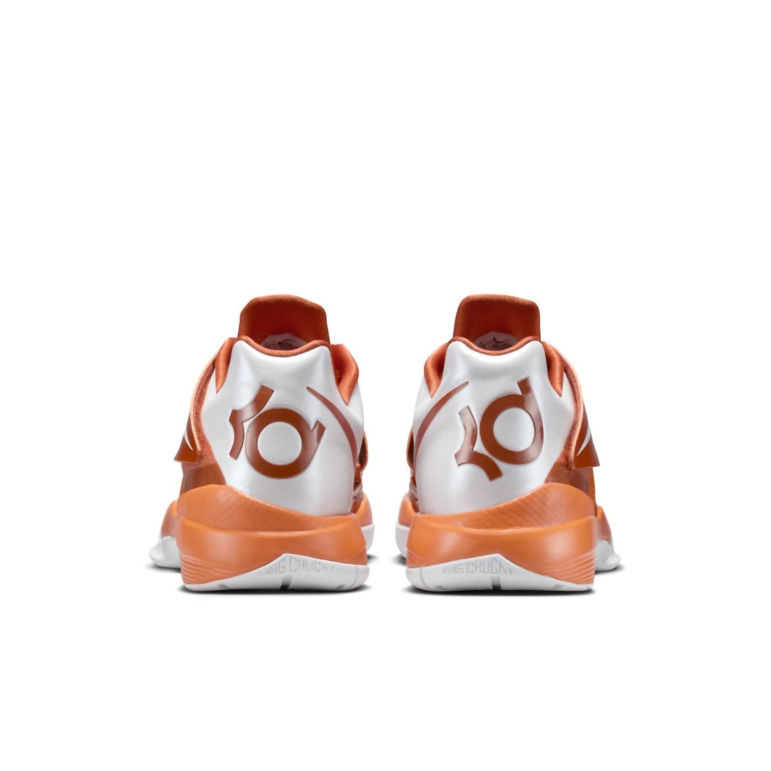 Men's Zoom Kd Iv Texas Shoes In Desert Orange/desert Orange/white