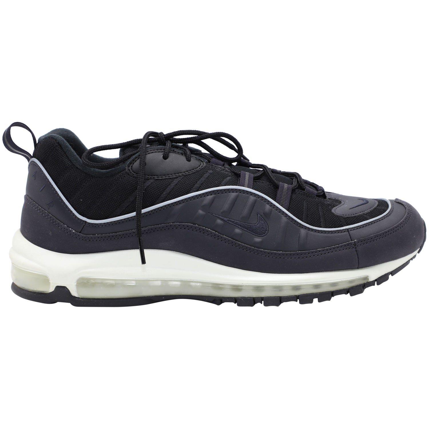 Nike Air Max 98 in Oil Grey and Black Rubber
