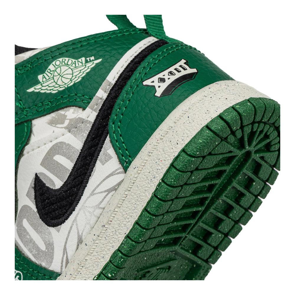 Air Jordan 1 Mid SE - Overbranded - Toddler Sneakers