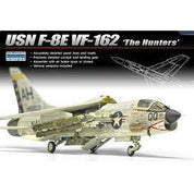 Academy 1/72 USN F-8E VF-162 "The Hunters" Fighter Scaled Plastic Model Kit