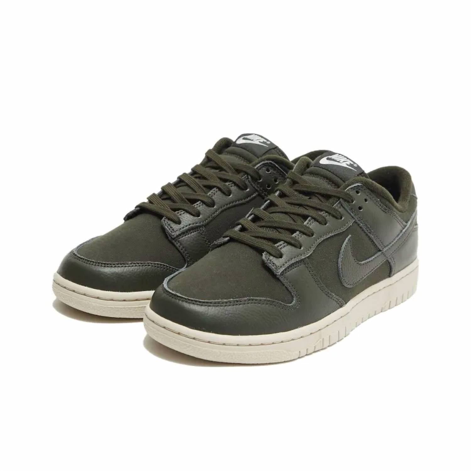 Men's Dunk Low Retro Sneaker In Premium Sequoia