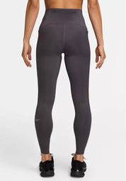 Swift High-Waisted 7/8 Running Leggings In Thunder Grey/reflective Silver