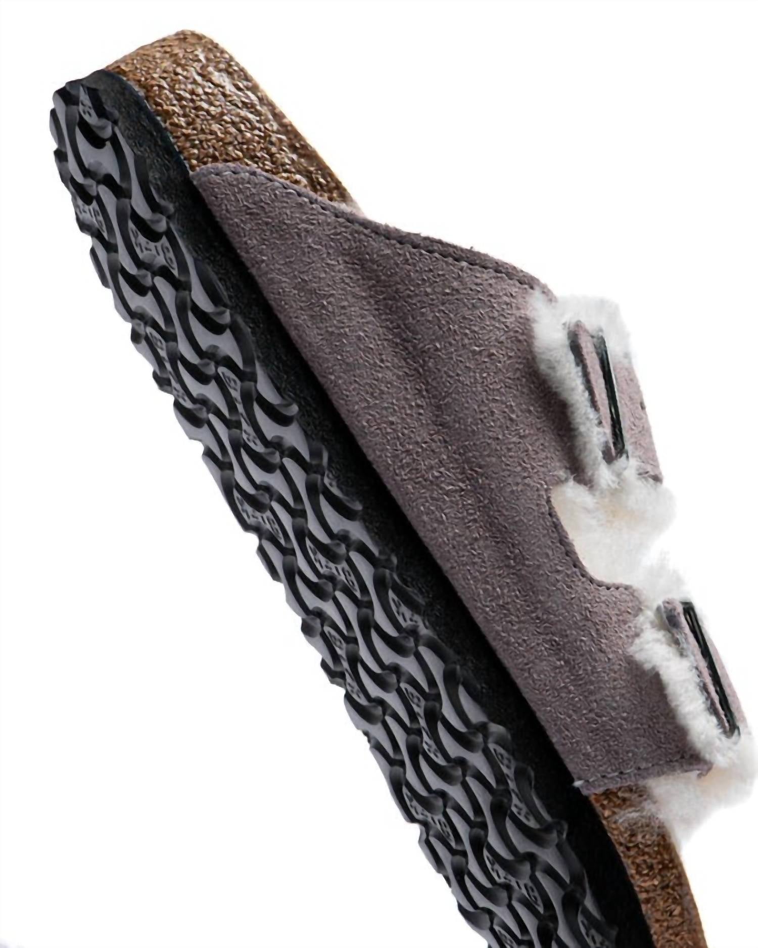 Women's Arizona Shearling Sandals In Faded Purple