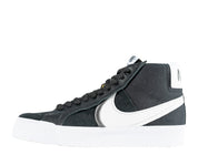 Men's Nike SB Zoom Blazer Mid PRM Plus Skateboard Shoes DR9144-001 Black White