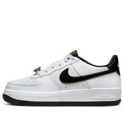 Nike Air Force 1 LV8 GS DQ0300-100 Sneakers Kids White Leather Lifestyle Shoes
