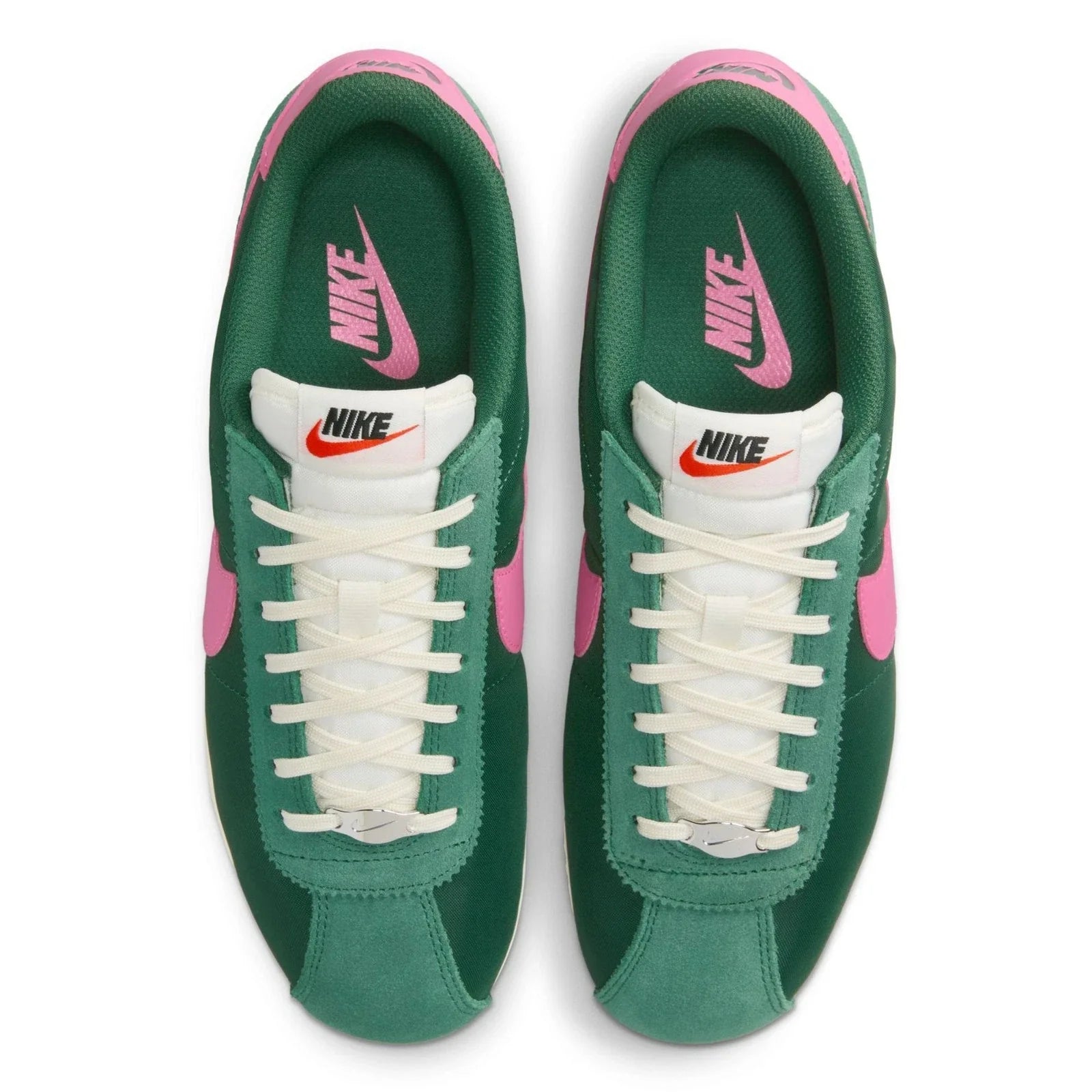 Nike Cortez IF1764-300 Sneakers Women's Green Pink Lifestyle Shoes HAM665