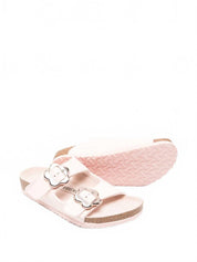 Girl's Arizona Flower Sandals In Rose