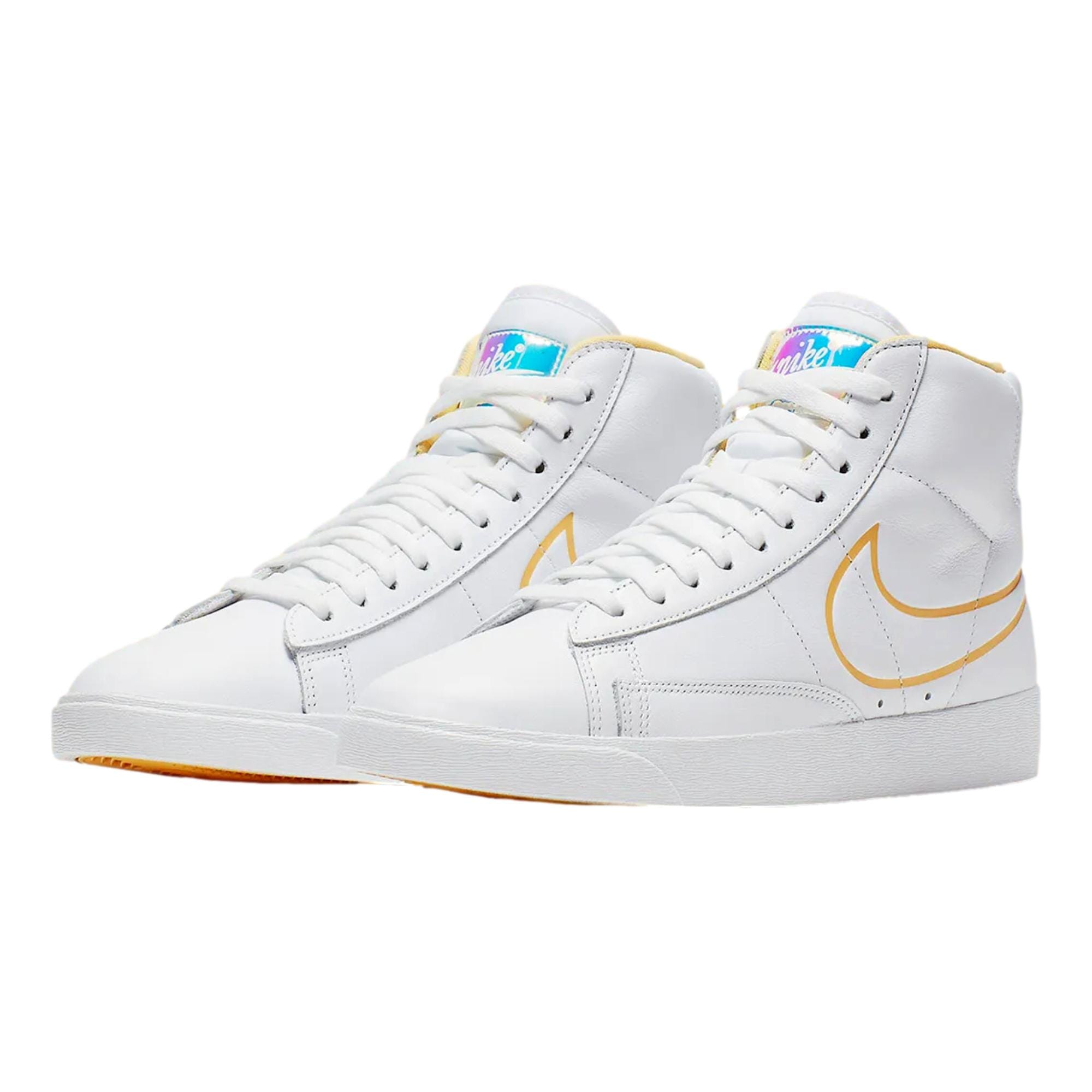 Women's Nike Blazer Mid White/Clear-Topaz Gold CJ3643-100