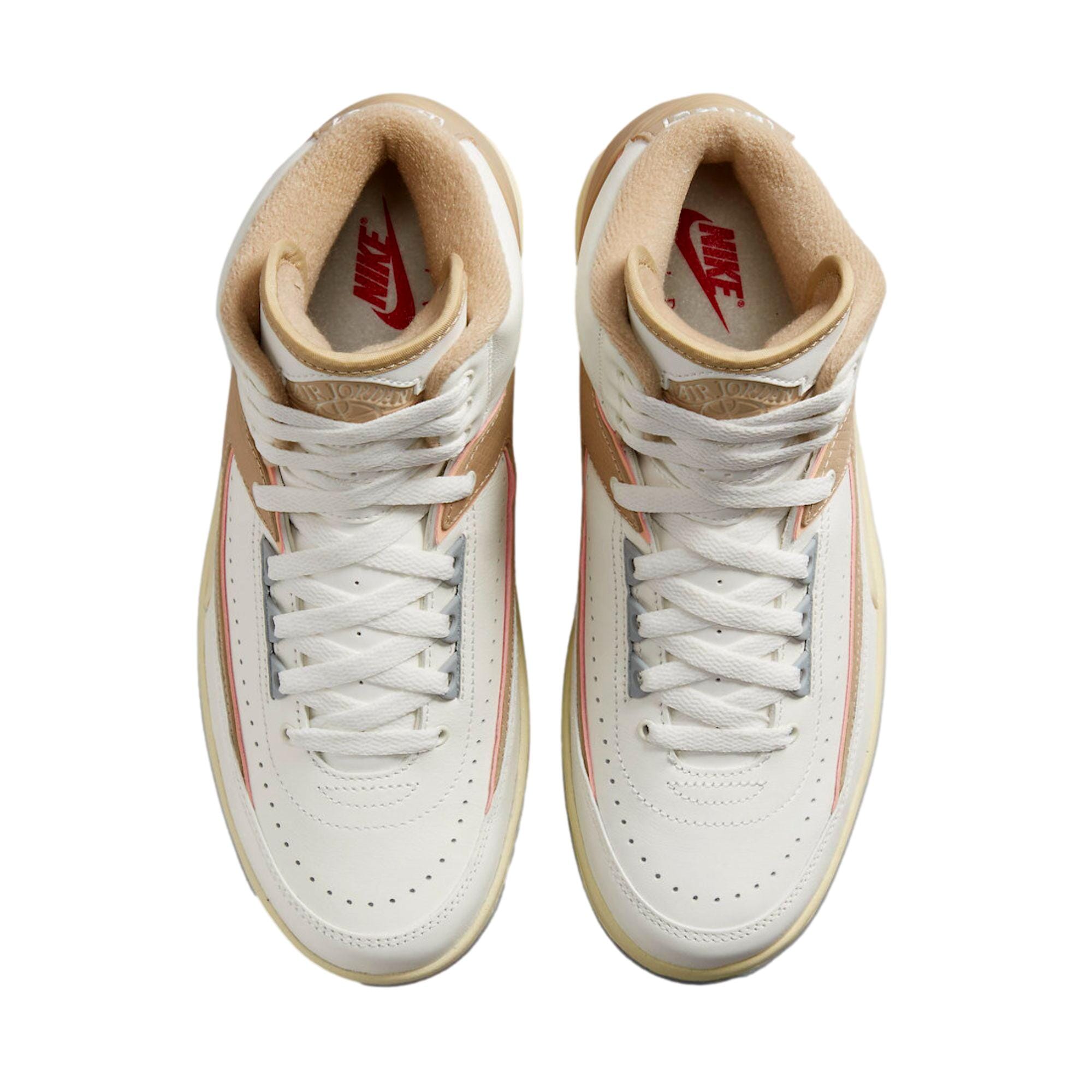 Nike Air Jordan 2 Retro Sail/Desert-Sunset Haze-Muslin  DX4400-118 Women's