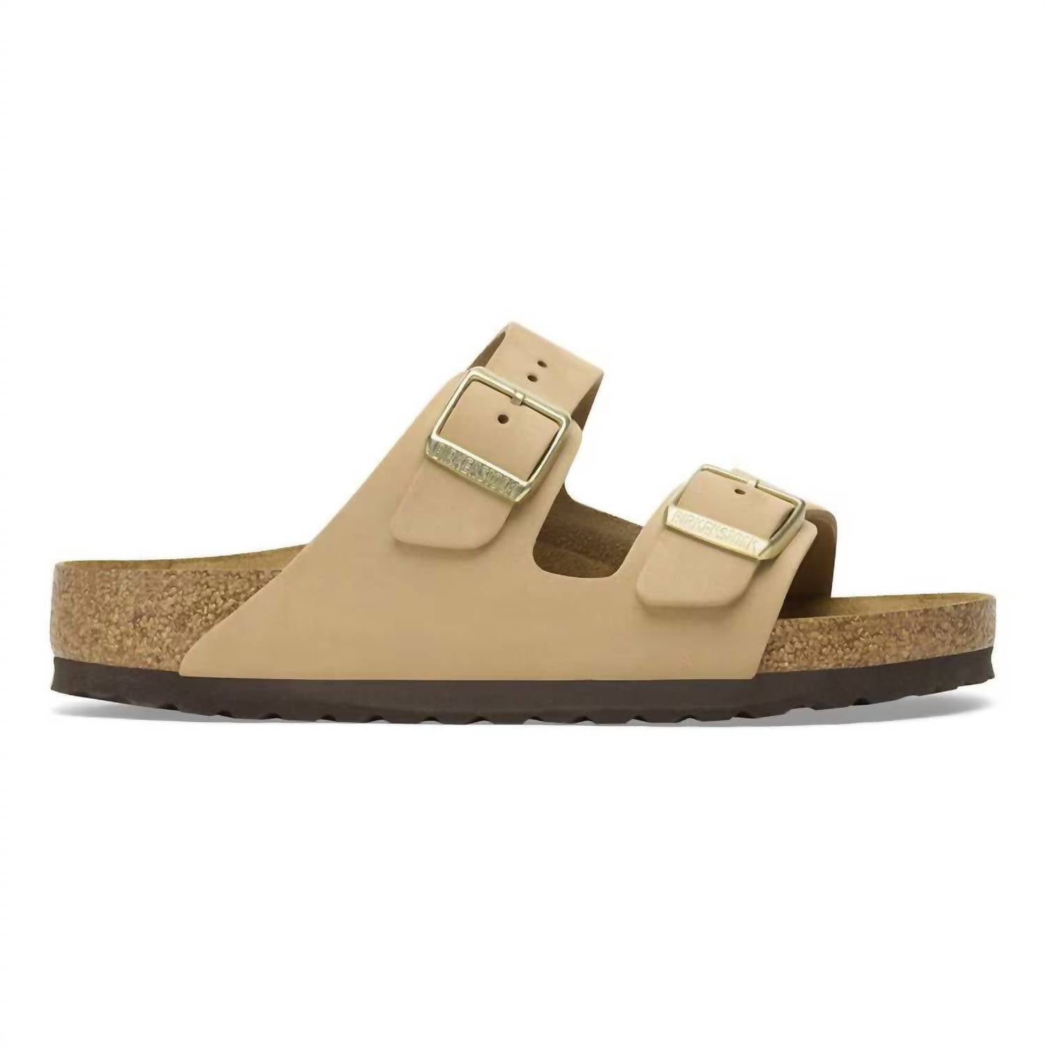 Women's Arizona Nubuck Soft Footbed Sandal In Sandcastle