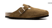 Unisex Boston Fur Shearling Clog In Mink