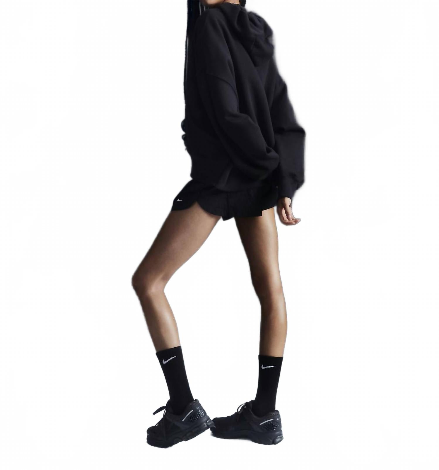 Sportswear Phoenix Fleece Oversized Pullover Hoodie In Black
