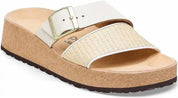 Women Almina Sandal In Natural/white