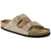 Unisex Arizona Hard Footbed Sandal In Taupe