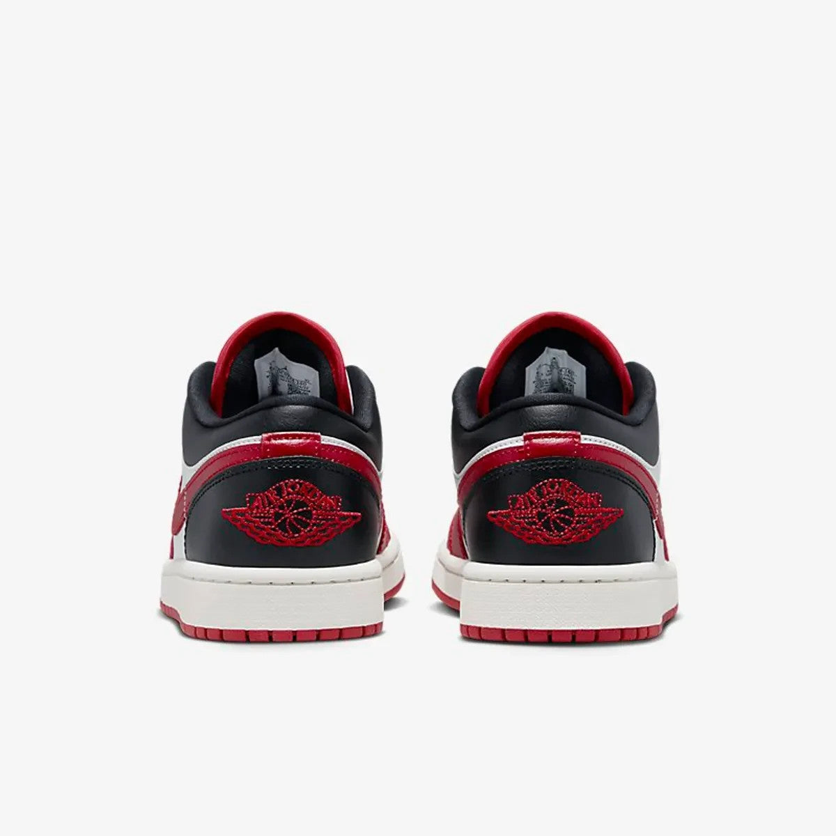 Women's Nike Air Jordan 1 Low "Reverse Black Toe" DC0774-160 White Casual Shoes
