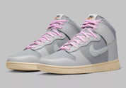 Men's Nike Dunk High Premium DQ8800-001 Sneakers 12.5 Gray Lifestyle Shoes RHS3263