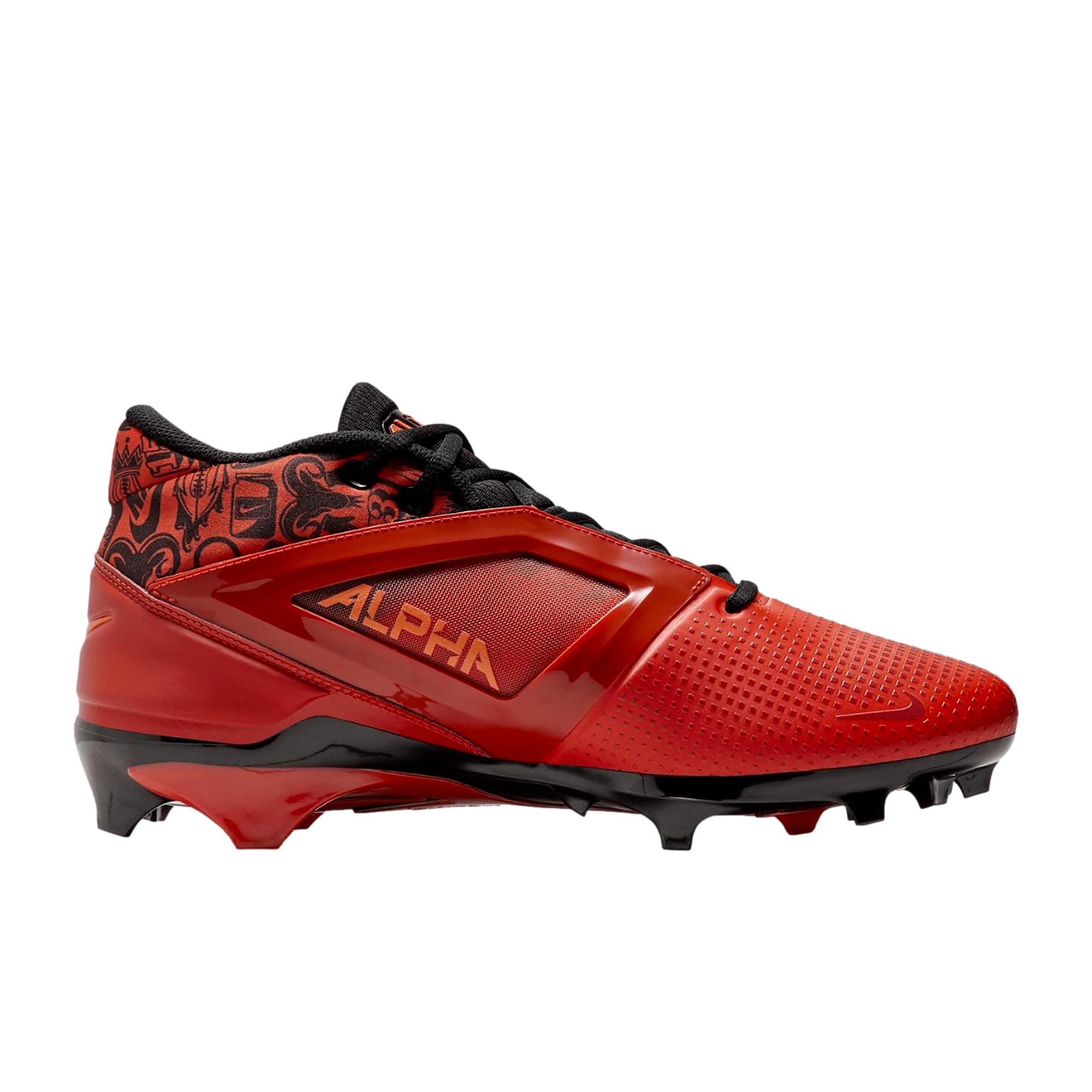 Men's Nike Alpha Menace 4 Pro SE Picante Red/Bright Mandarin/Dragon Red/Black FQ3984-600