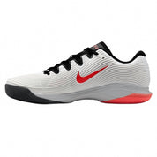 Men's Zoom Vapor 12 Hard Court Premium Tennis Shoes In White/hot Lava/wolf Grey