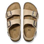 Unisex Milano Crosstown Sandals In Tabacco Brown
