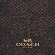 Coach Outlet Id Lanyard In Signaure Canvas