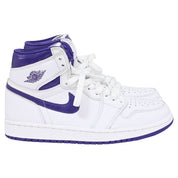 Nike Air Jordan 1 Retro High Court Sneakers in Purple Leather