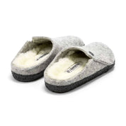 Girl's Zermatt Rivet Kids Comfort Clogs In Light Grey