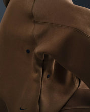 Nike Tech Fleece Hoodie Mens Mosswood Brown Kangaroo Pocket Pullover JAX1059