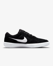 Men's Nike SB Force 58 CZ2959-001 Skateboard Shoes Black White Suede Low Top