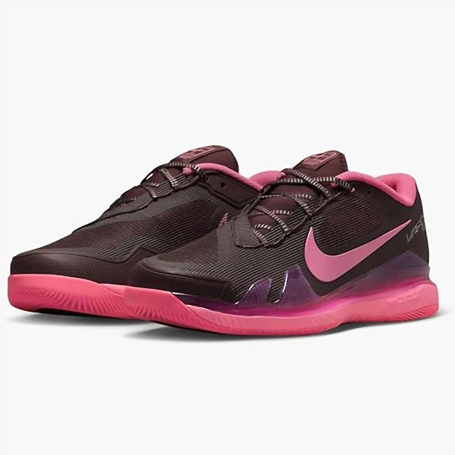 Women's Zoom Vapor Pro Hc Premium Shoe In Burgundy Crush/pinnacle Bourdeau