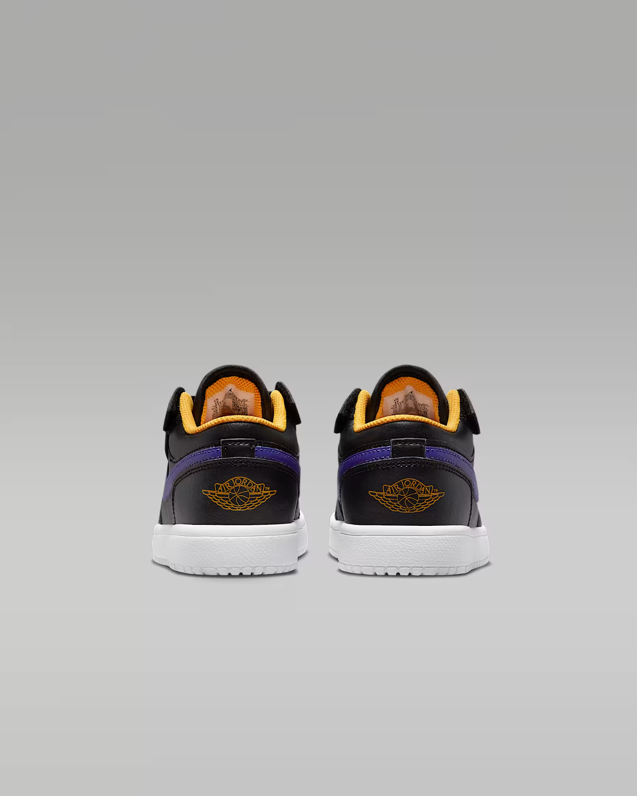 Nike Air Jordan 1 Low Alt BQ6066-075 Sneakers Kids Black Dark Concord Shoes