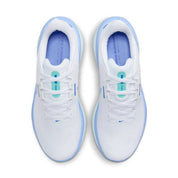 Women's Vomero 17 Road Running Shoes In White/royal Pulse
