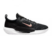 Women's Nike Zoom Court Nxt Shoes In Black/red/bronze