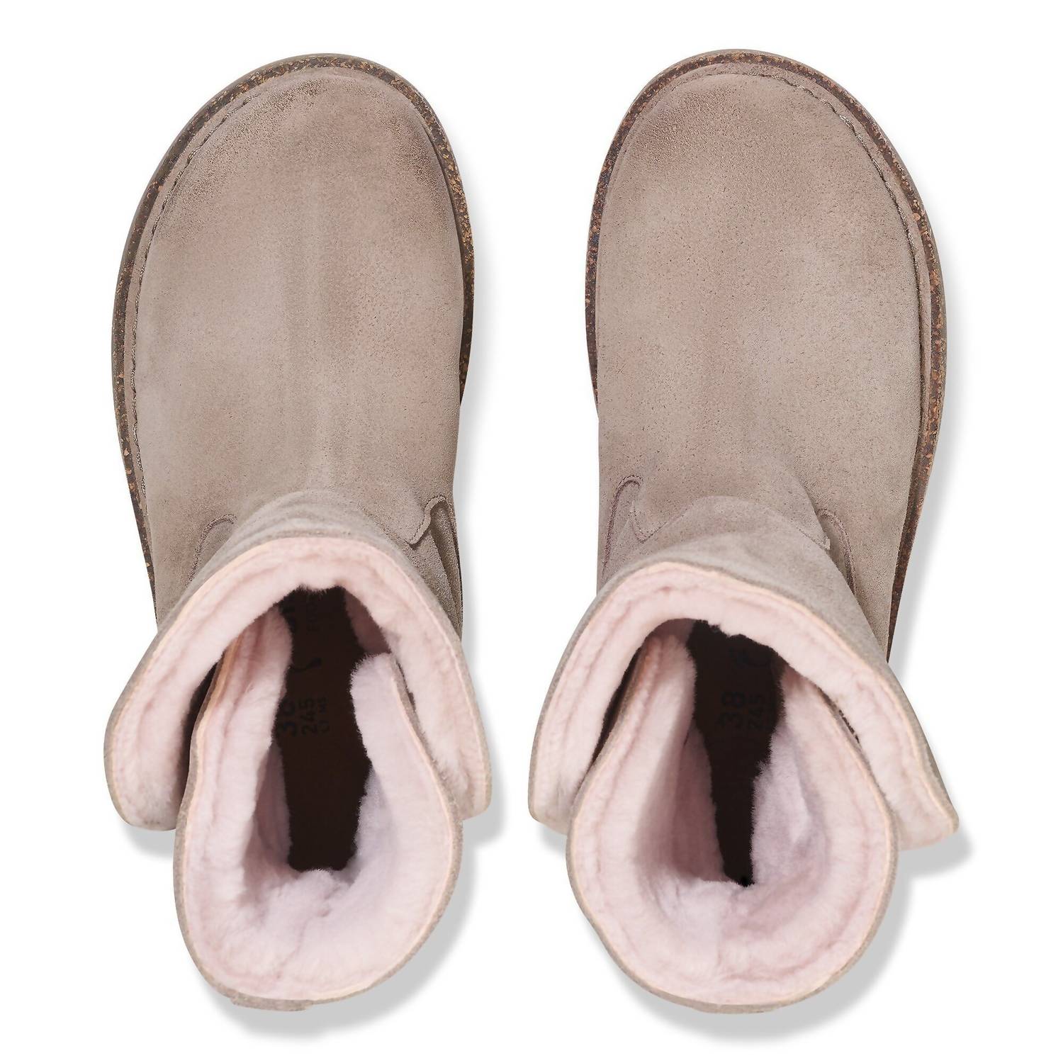 Women's Uppsala Shearling Boots In Gray Taupe