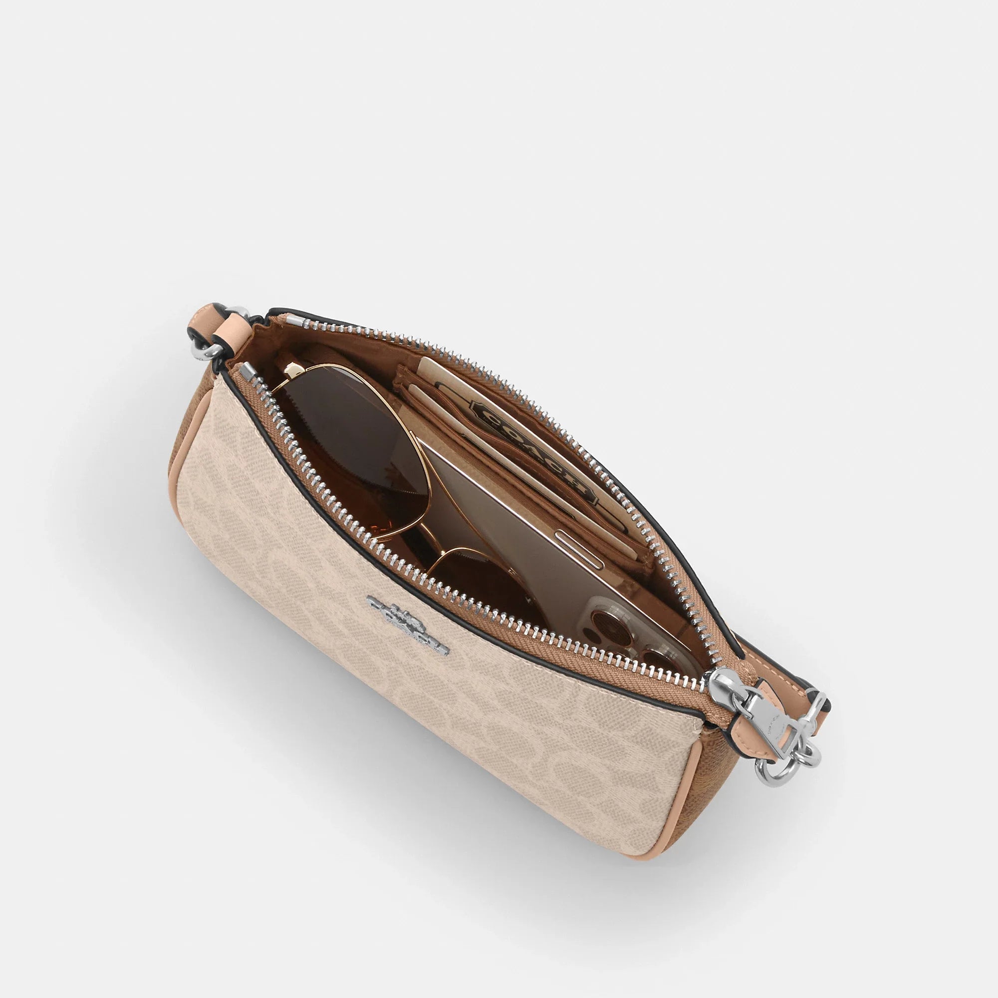 Coach Outlet Nolita 19 In Blocked Signature Canvas