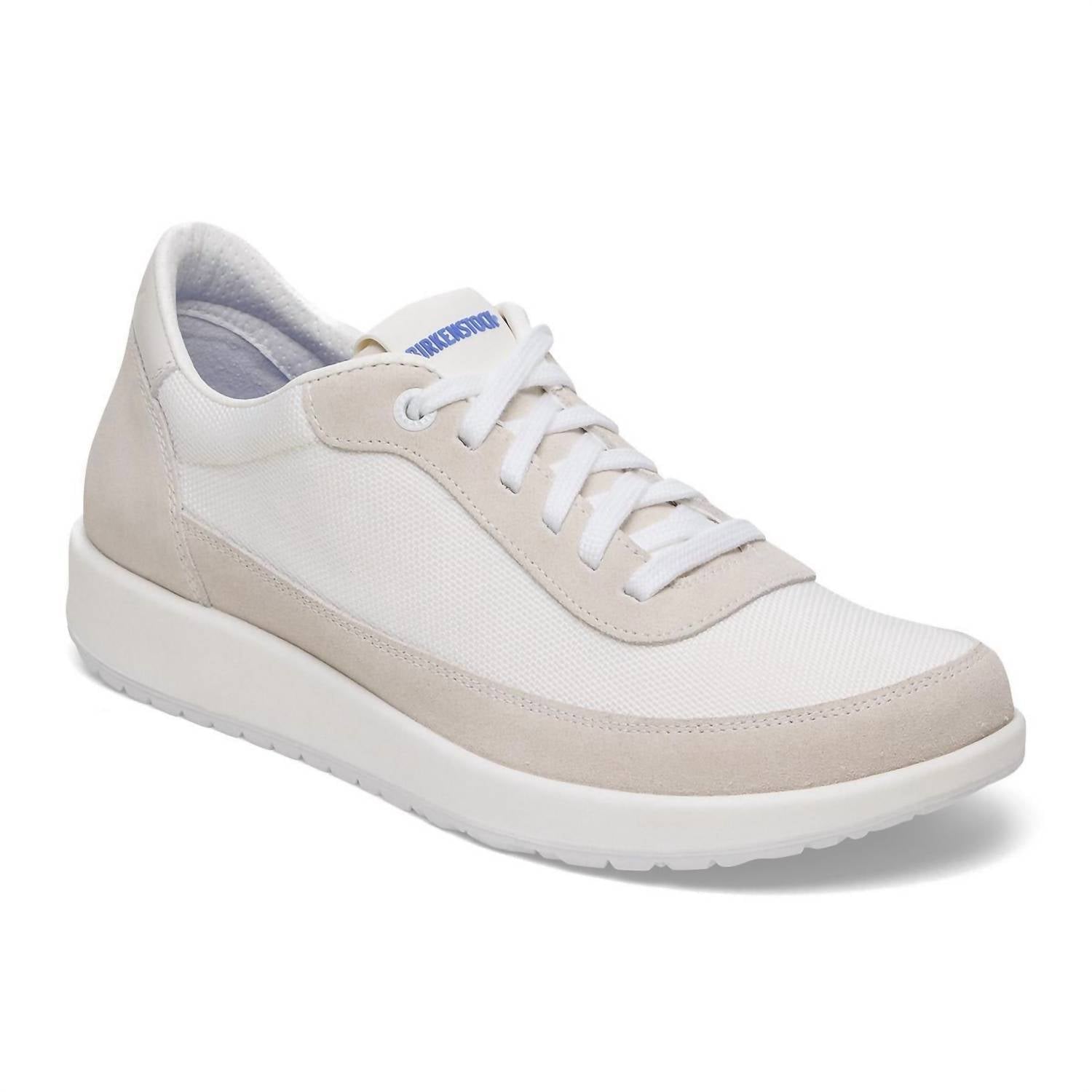 Unisex Honnef City Lace Up Sneakers In Antique White
